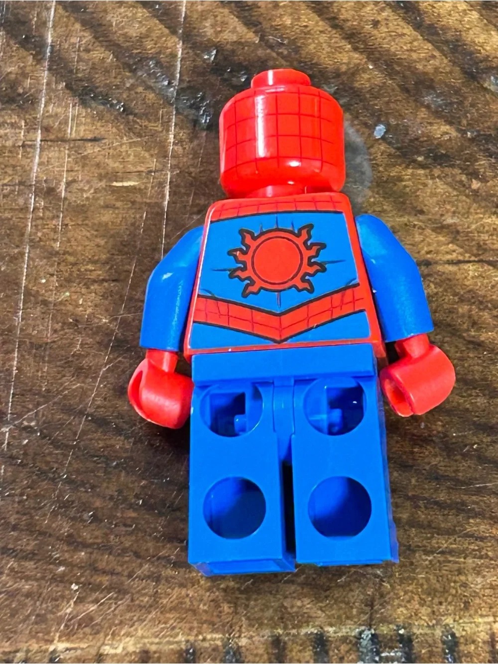 LEGO Spider-man Minifigure Blue Boots Super Heroes‎ Spider-man
